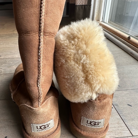 UGG women’s classic chestnut boots - Picture 4 of 7